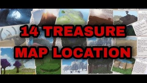 14 TREASURE MAP LOCATIONS‼️ | UTOPIA ORIGIN