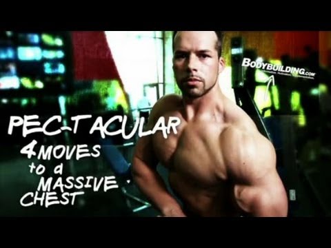 Chest Workout with Derek Charlebois - Bodybuilding.com - YouTube