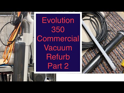 Sebo Evolution 350 Commercial Vacuum Repair Part 2