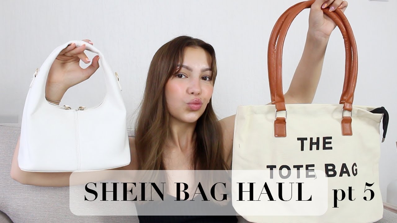 SHEIN Bag haul Pt 5 | Designer Bag Dupes for less - YouTube