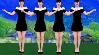 32步广场舞《绝不回头》励志歌曲，送给所有朋友 #抖音广场舞