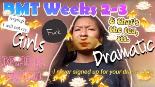 My BMT Story 2-3 Weeks😐😭 | Air Force Boot Camp