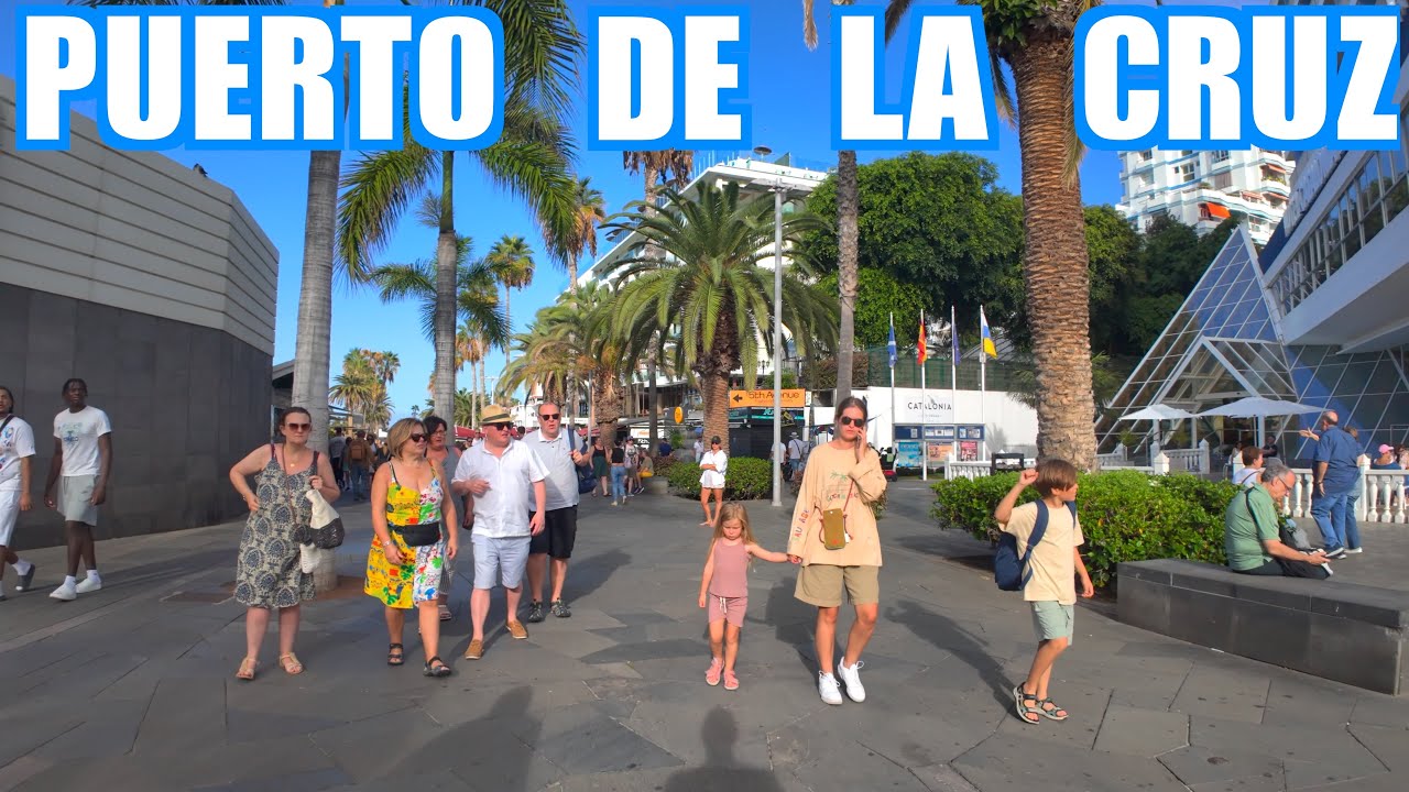 Puerto de la Cruz Tenerife 🇪🇸 Walking tour
