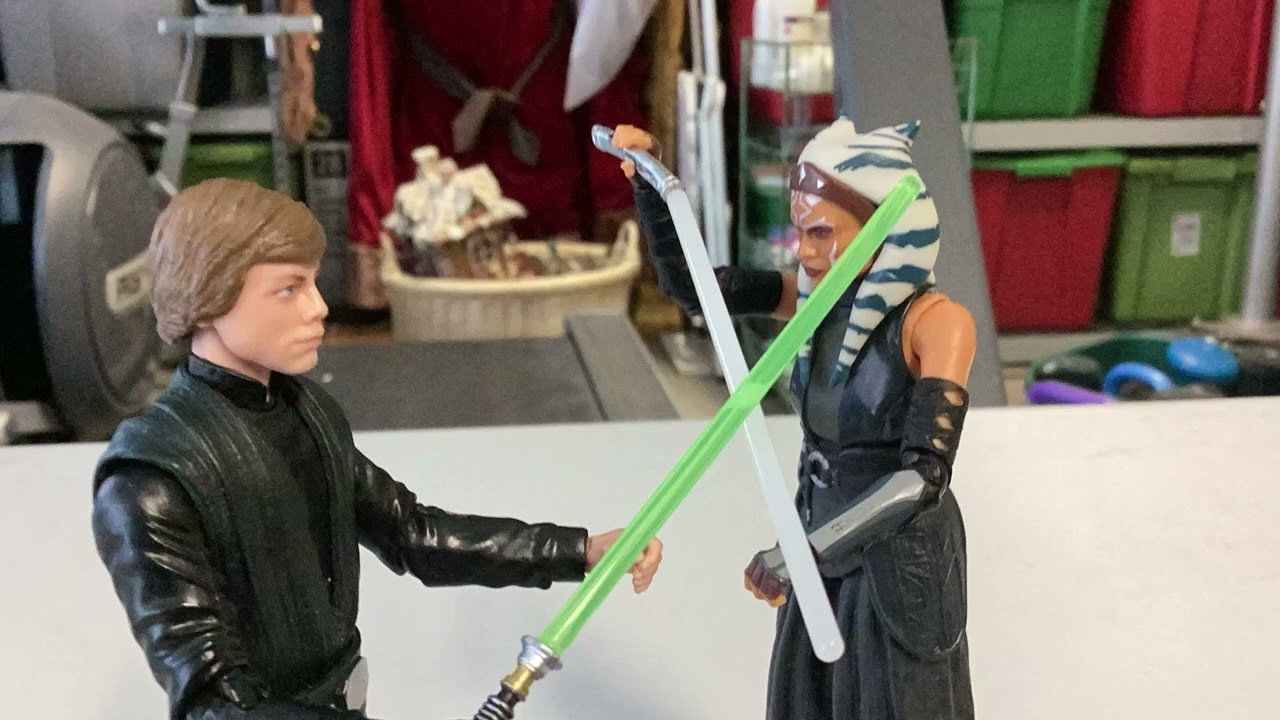 Luke Skywalker vs Ahsoka Tano 