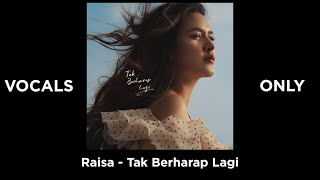 Raisa - Tak Berharap Lagi (Acapella/Vocals Only + Lyrics)