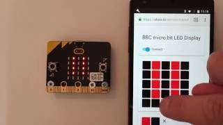 Physical Web "walk up and use anything" demo using the micro:bit