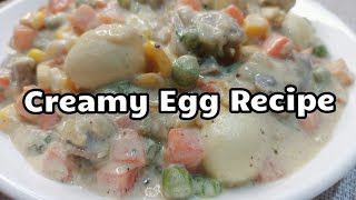 Egg Recipe || How to make Sipo Egg at home || Creamy and Easy || Must try Recipe at home
