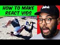 How to make a reaction with no editing