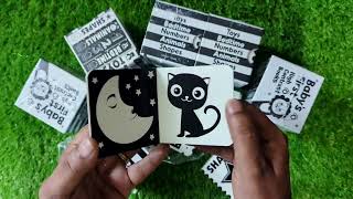 Baby's First High contrast Books #blackandwhitebooks