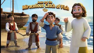 Jesus and the Miraculous Catch of Fish | Luke 5 Bible Story Song for Kids