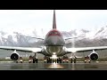 Northwest airlines flight 85  landing animation