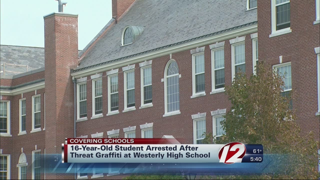 Arrest at Westerly HS