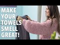 3 Ways to Get Your Towels Looking, Feeling & Smelling Great!