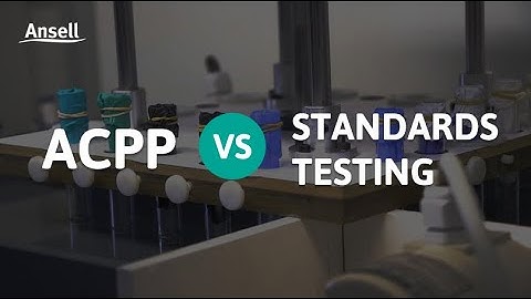 ACPP Testing vs. ASTM & EN Standards Testing