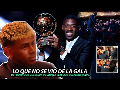 Lamine Yamal REACCIONA Al Balón De Oro 2025 De Dembélé LO QUE NO SE VIO De La GALA