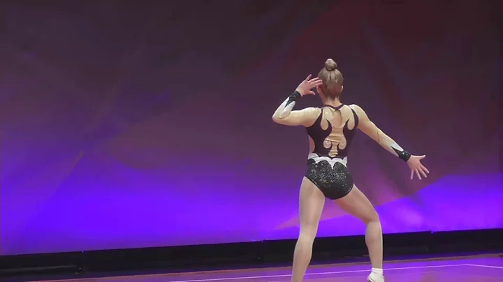 Lara Hunt Aerobic British Championships and NAC Cu...