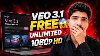 Veo 3.1 FREE &amp; Unlimited 😱 | Ab Sab Kuch AI Se Possible! | Text To Video, image To Video