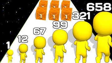 NOOB vs PRO vs HACKER - Push Harder Level Up Push Max Level Gameplay