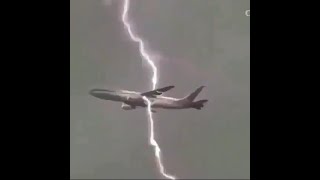 Lightning Through Plane