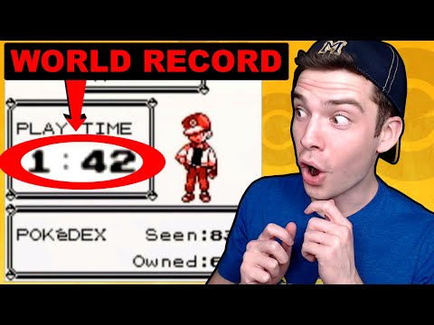 Speedrunner zera Pokémon Red em tempo recorde