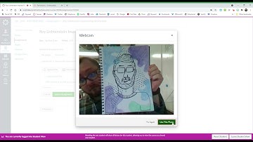 How to Submit Your Project on Canvas Using the New  Use Webcam  Feature