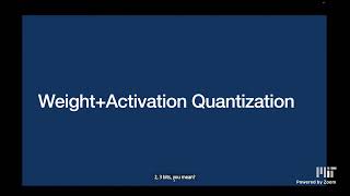 IAIFI Colloquium: Quantization for LLMs and matrix multiplication