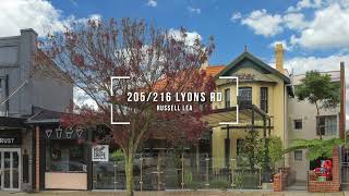 Elegant Light-Filled Large Studio Apartment with Timeless Character - 205/216 Lyons Rd, Russell Lea