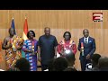Mahama Swears In Four New Envoys, Tasks Them to Support Ghanaians Abroad