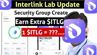 Interlink Labs New Update. Security Group. ITLG Mining. New mining app,