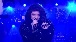 [HD] Lorde - "Team" 11/12/13 David Letterman