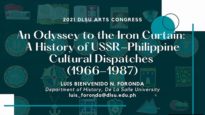 A History of the USSR-Philippine Cultural Dispatch...