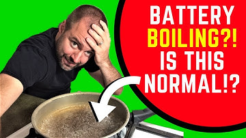 Why is my Battery Making a Bubbling Sound?! Is this Normal? [SOLVED]