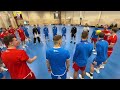 MS 2024 | Rozcvička reprezentace s Janem Hejným