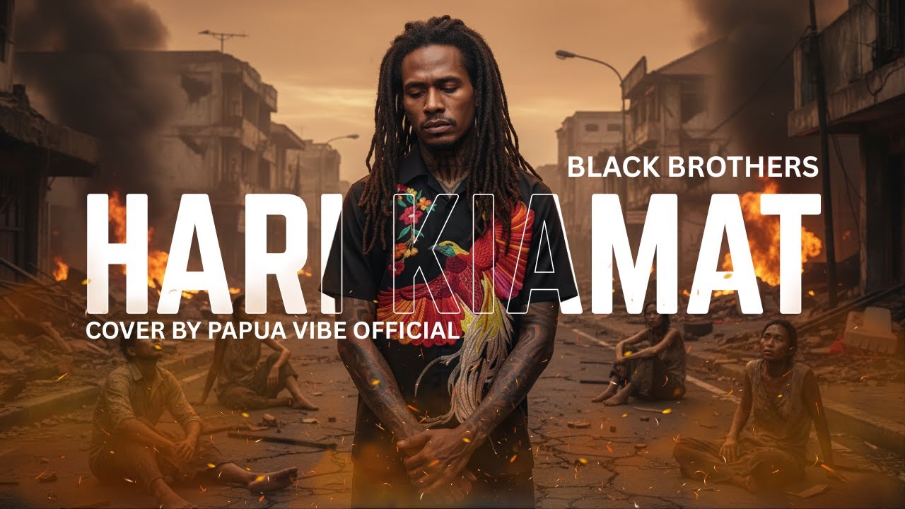 HARI KIAMAT - BLACK BROTHERS (Cover by Papua Vibe Official) | #harikiamat #reggae #coverlagu