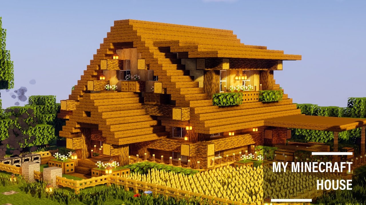Rất Hay Hướng dẫn cách xây nhà trong Minecraft
