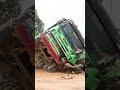 Dump truck accident #fypシ #bulldozer #truck #shortvideo #pushing #viral