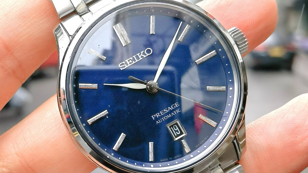 seiko presage zen garden blue srpd41j1