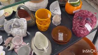 картинка: Рим! ВИНТАЖНЫЕ барахолки, мои покупки- тарелка «антиквариат», бра из бронзы