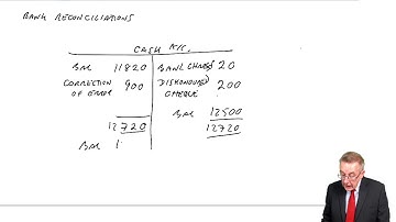 Bank Reconciliations (b) - ACCA Financial Accounting (FA) lectures