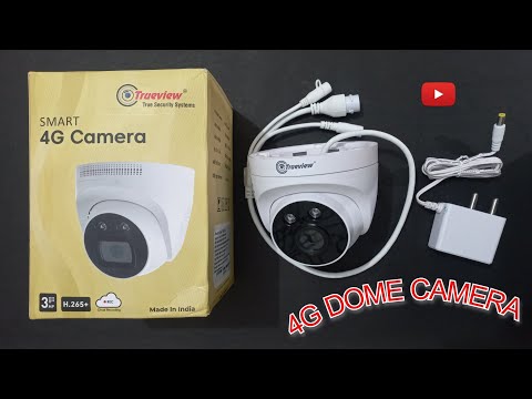 indoor 4g dome camera Trueview best camera for home, office and indoor