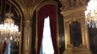 Роскошные апартаменты Наполеона III -Музей Лувр внутри, Париж(Лувр внутри смотреть. Март 2016. Видео подготовлено при поддержке турпортала WORLD-S. Этот ролик обработан в..., 2016-04-03T22:25:47.000Z)