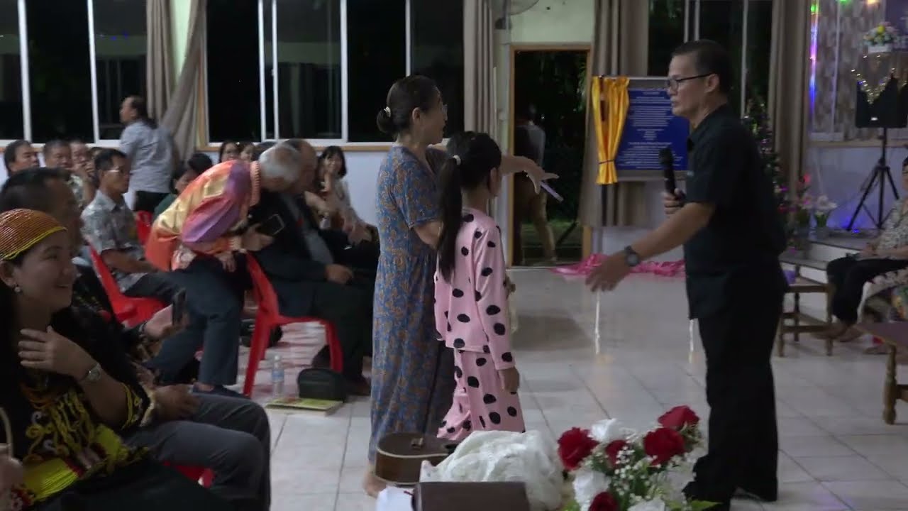 Upacara Pemung Pedo' di Lung Napir, Ulu Limbang pada malam 21 Disember 2025.