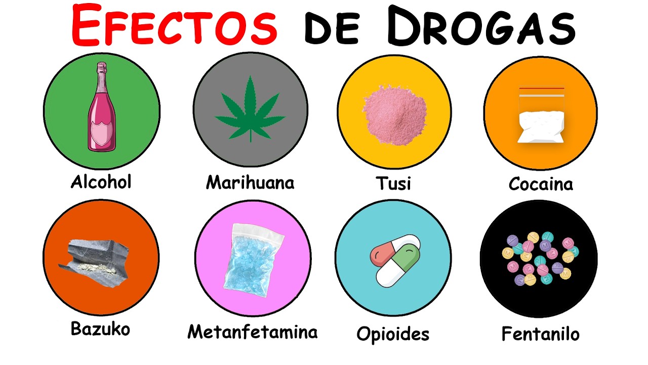 Cada Droga y Su Efecto Explicado (8 Niveles de Peligro)