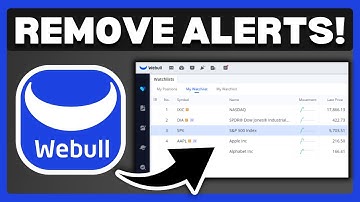How To Remove Alerts On Webull - Full Guide