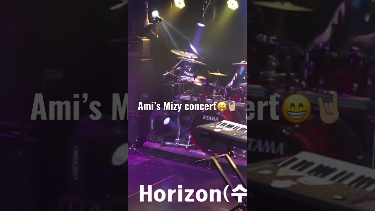 @Ami Kim live concert with her @Band Mizy @ArtisanTurk Cymbals