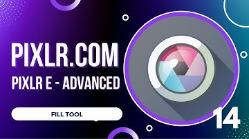 Pixlr E  Fill & Gradient Tools