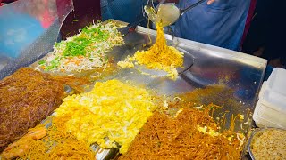 Amazing Thailand Street Food. The Most Creative Pad Thai Making