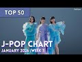 [TOP 50] J-Pop Chart - January 2026 (Week 1) (+ New Songs)