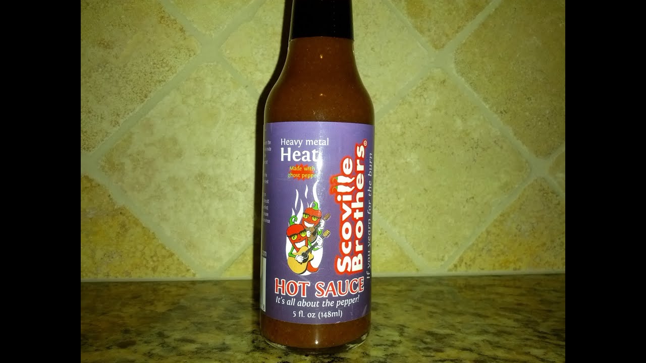 Scoville Brothers "Heavy Metal Heat" Hot Sauce Review YouTube