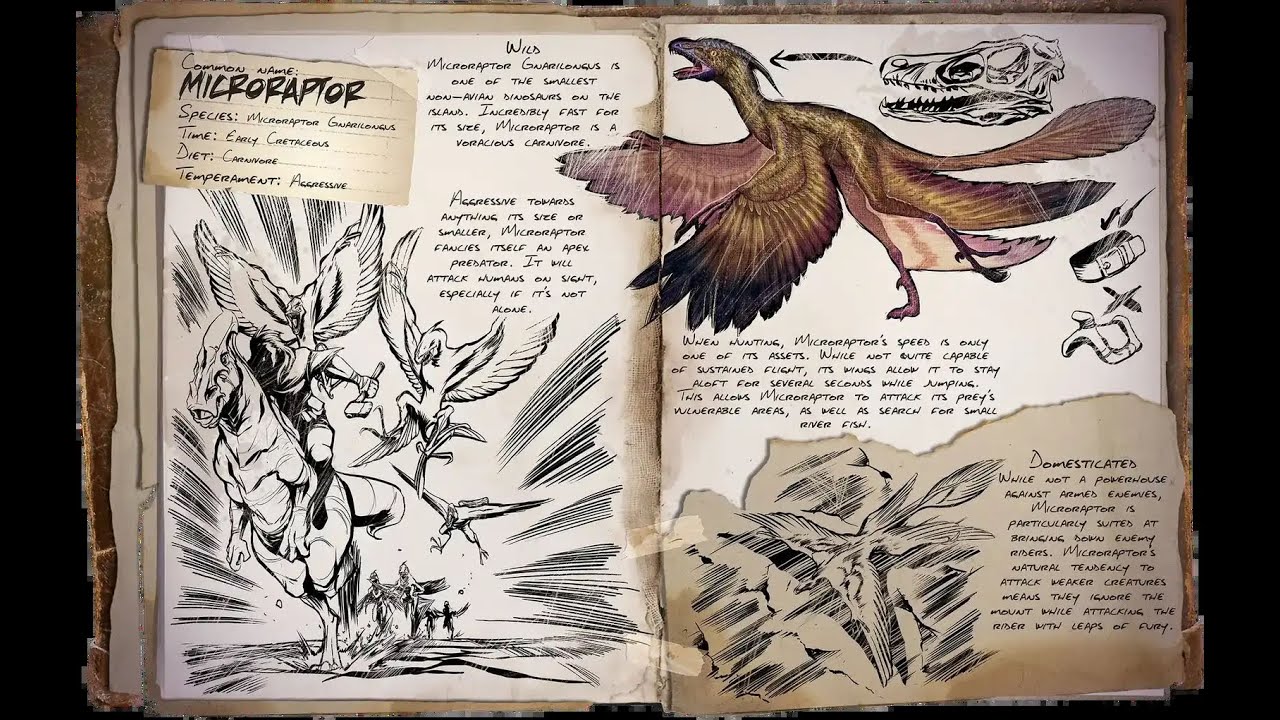 Ark Survival Ascended Die Zähmung Microraptor